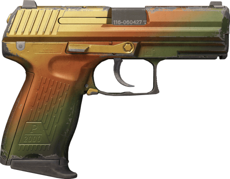 Preview image 2 of Souvenir P2000 | Bernsteinfärbung (Abgenutzt)