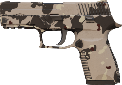 Souvenir P250 | Black & Tan (新品同様)