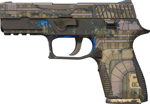 Souvenir P250 | Exchanger (มีรอยถลอกอย่างมาก)