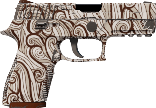 Preview image 2 of Souvenir P250 | Gunsmoke (Testado no Terreno)