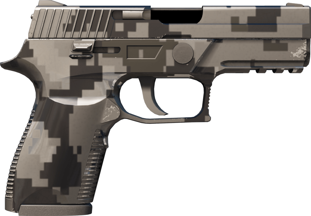 Preview image 2 of Souvenir P250 | Metallic DDPAT (Minimal Wear)