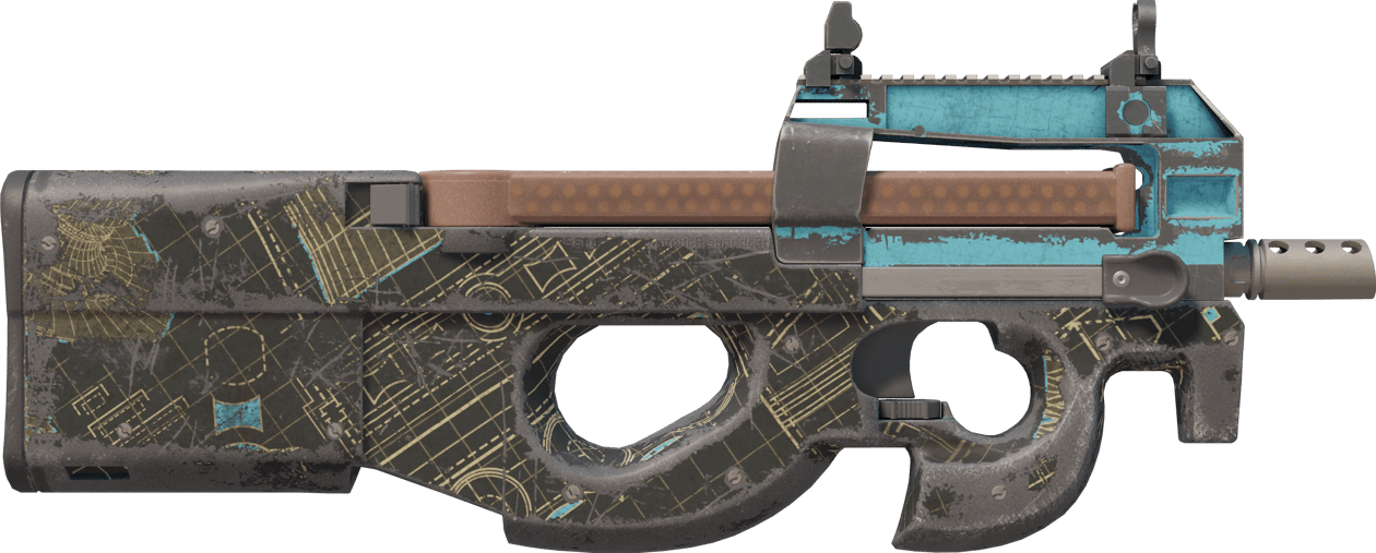 Preview image 2 of Souvenir P90 | Facility Negative (ถลอกปอกเปิกจากการรบ)