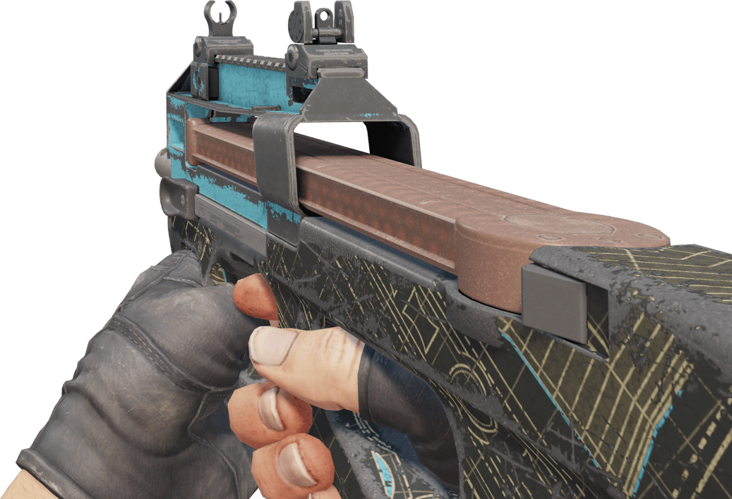 Preview image 3 of Souvenir P90 | Facility Negative (ถลอกปอกเปิกจากการรบ)