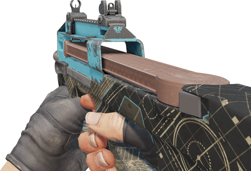 Preview image 3 of Souvenir P90 | Pohjapiirrosnegatiivi (Käytössä kokeiltu)