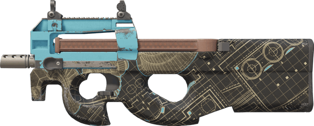 Souvenir P90 | Pohjapiirrosnegatiivi (Vähän käytetty)