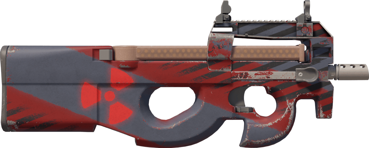 Preview image 2 of Souvenir P90 | Falloutwarnung (Minimale Gebrauchsspuren)