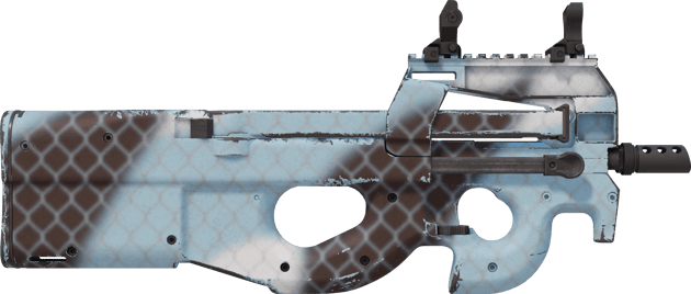 Preview image 2 of Souvenir P90 | Glacier Mesh (มีรอยถลอกเล็กน้อย)