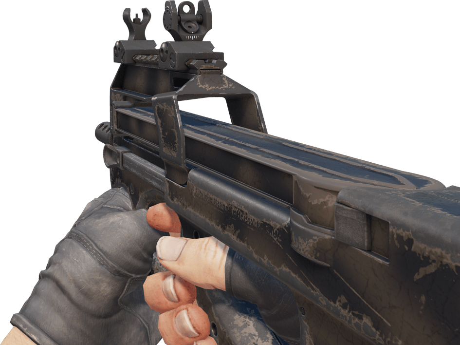 Preview image 3 of Souvenir P90 | Popiół (mocne zużycie)