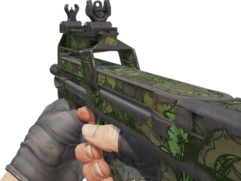 Preview image 3 of Souvenir P90 | Verdant Growth (Segnato dalle battaglie)