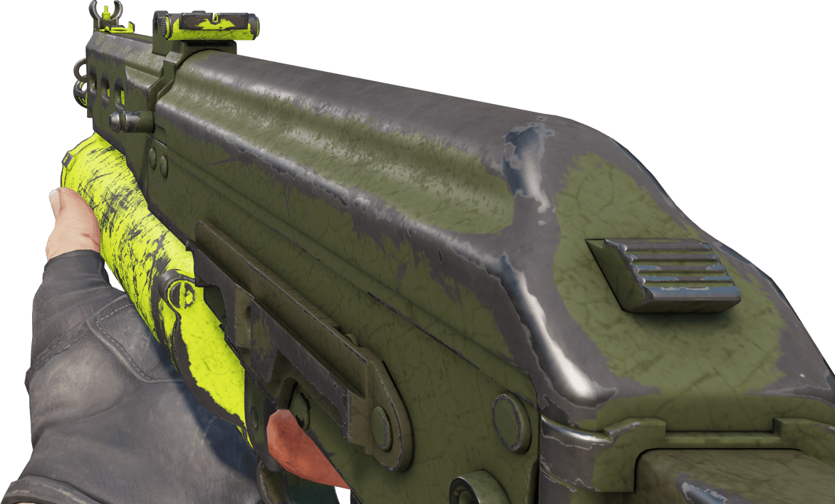 Preview image 3 of Souvenir PP-Bizon | Chemical Green (戦いで傷ついた)