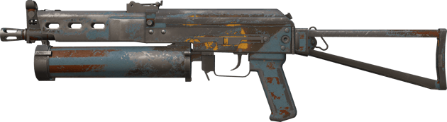 Souvenir PP-Bizon | Radyasyon Uyarısı (Savaş Görmüş)