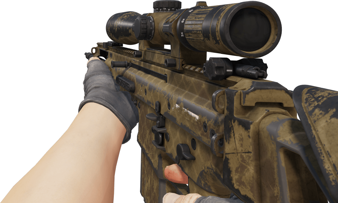 Preview image 3 of Souvenir SCAR-20 | Siatka piaskowa (po ciężkich walkach)