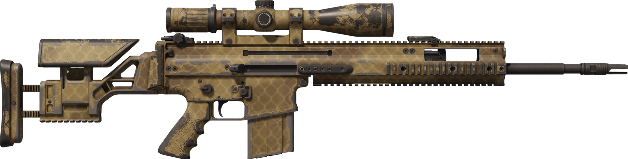 Preview image 2 of Souvenir SCAR-20 | Sand Mesh (WW - Khá mòn)