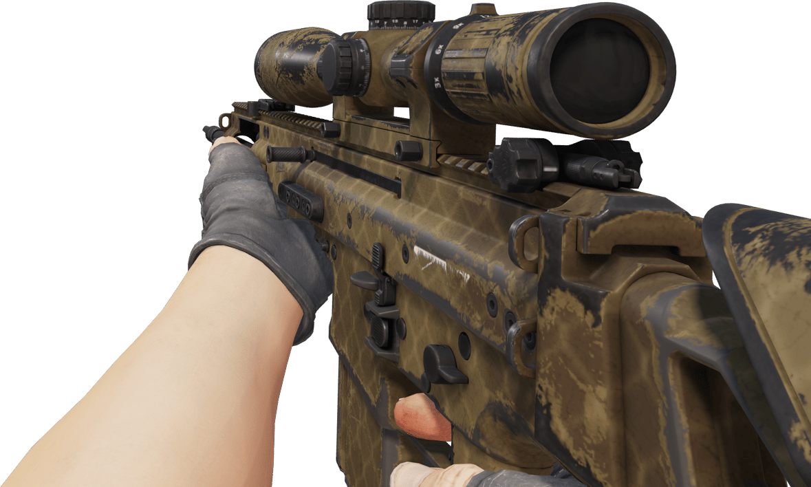 Preview image 3 of Souvenir SCAR-20 | Sand Mesh (WW - Khá mòn)