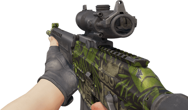 Preview image 3 of Souvenir SG 553 | Lush Ruins (ถลอกปอกเปิกจากการรบ)