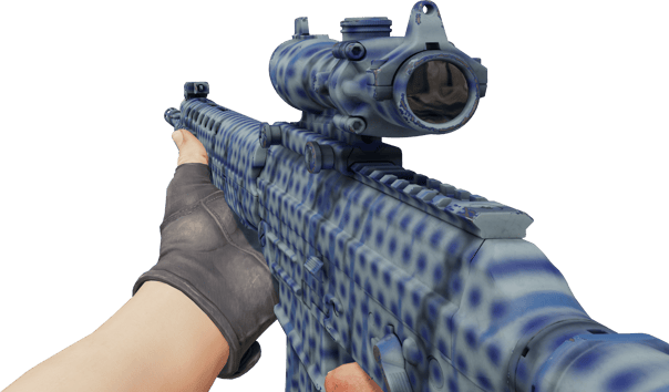 Preview image 3 of Souvenir SG 553 | Waves Perforated (FN - Mới cứng)