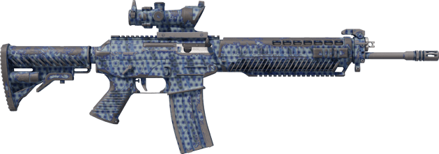 Preview image 2 of Souvenir SG 553 | Waves Perforated (WW - Khá mòn)