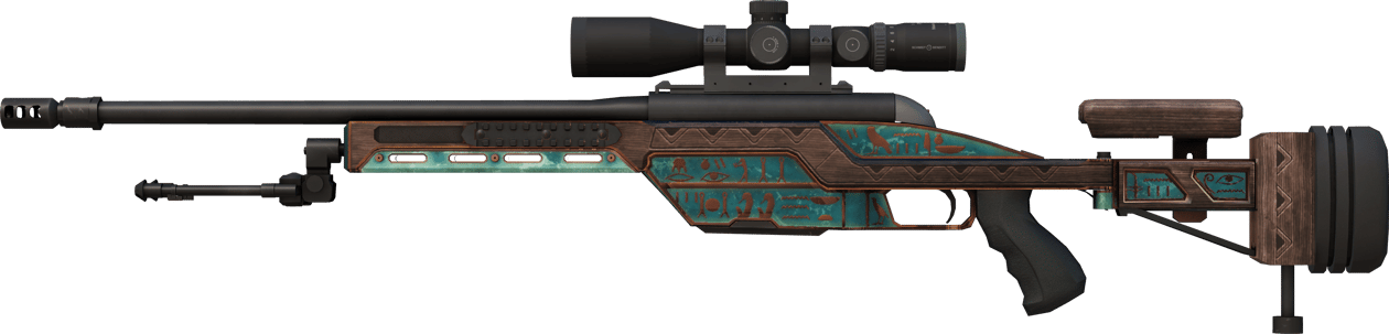 Preview image 1 of Souvenir SSG 08 | Azure Glyph (Factory New)