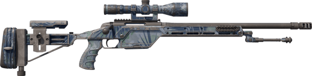 Preview image 2 of Souvenir SSG 08 | Tormenta tropical (Algo desgastado)