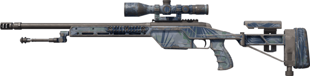 Souvenir SSG 08 | Tormenta tropical (Algo desgastado)