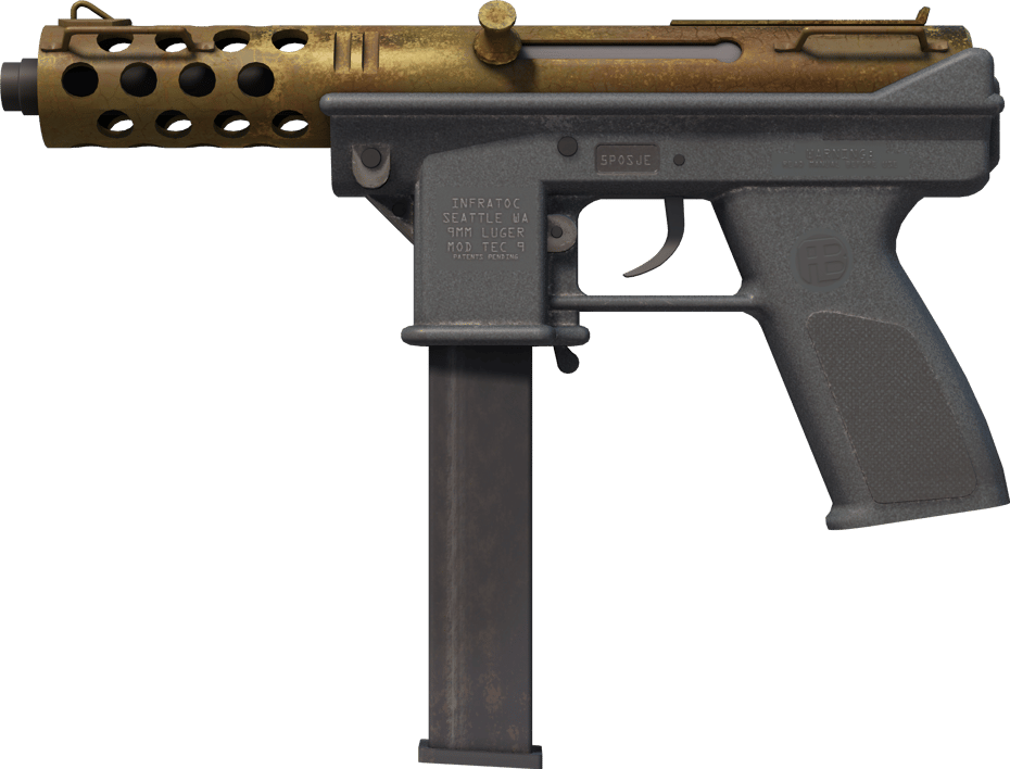 Preview image 1 of Souvenir Tec-9 | 황동 (전투로 닳고 닳은)