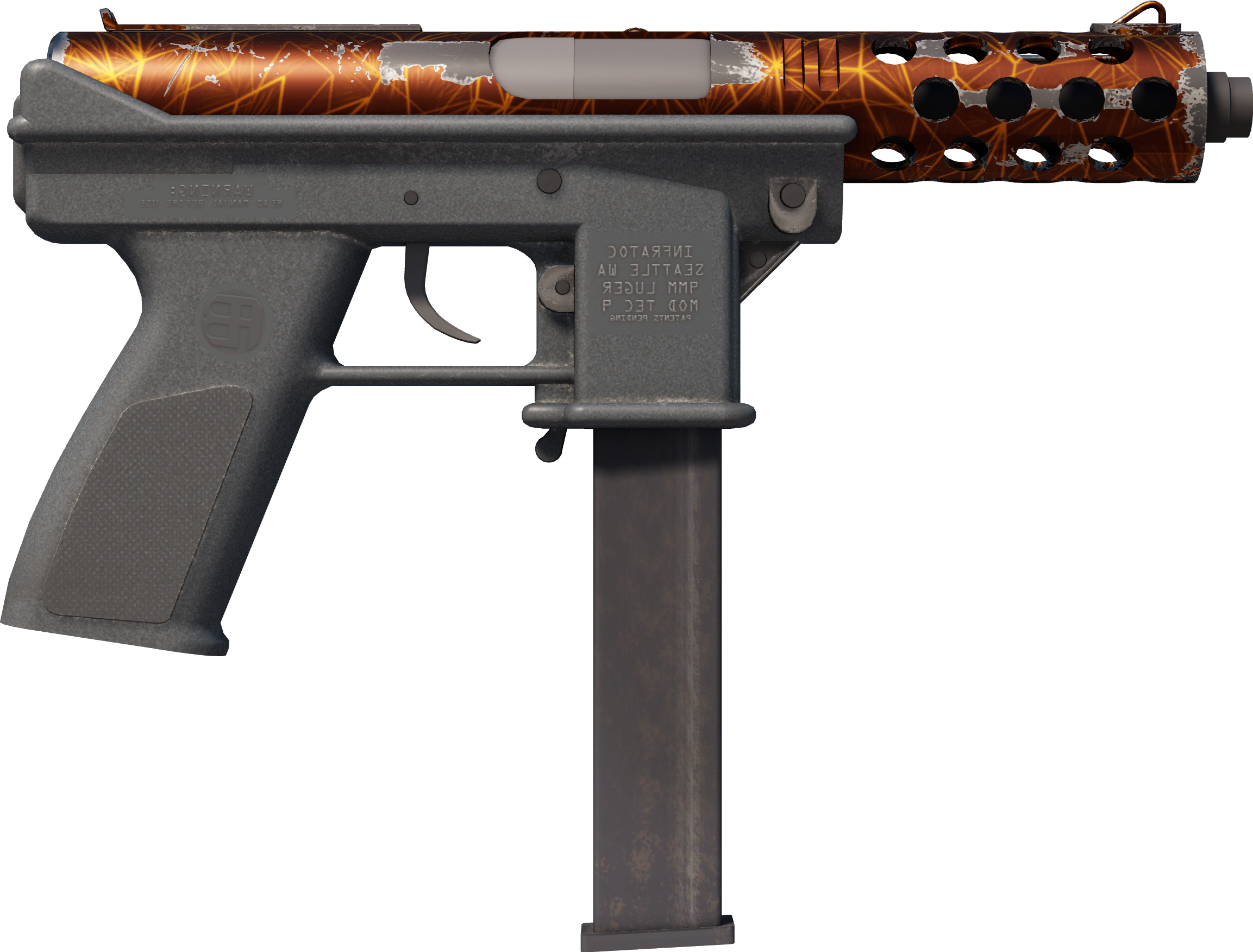 Preview image 2 of Souvenir Tec-9 | Quartz rouge (Très peu usée)