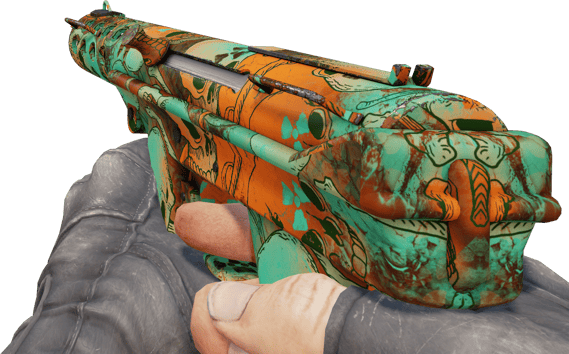 Preview image 3 of Souvenir Tec-9 | Toxic (Nuovo di fabbrica)