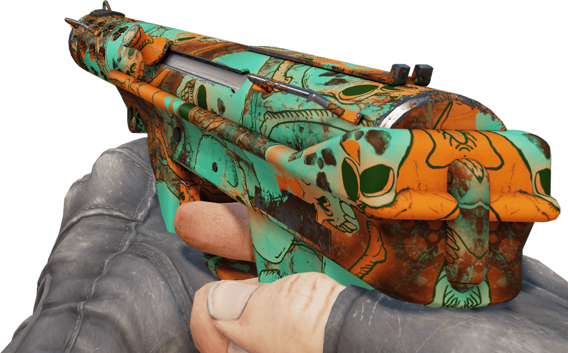 Preview image 3 of Souvenir Tec-9 | Toxic (Com Pouco Uso)
