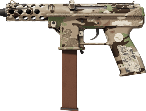 Souvenir Tec-9 | 多变迷彩 (略有磨损)