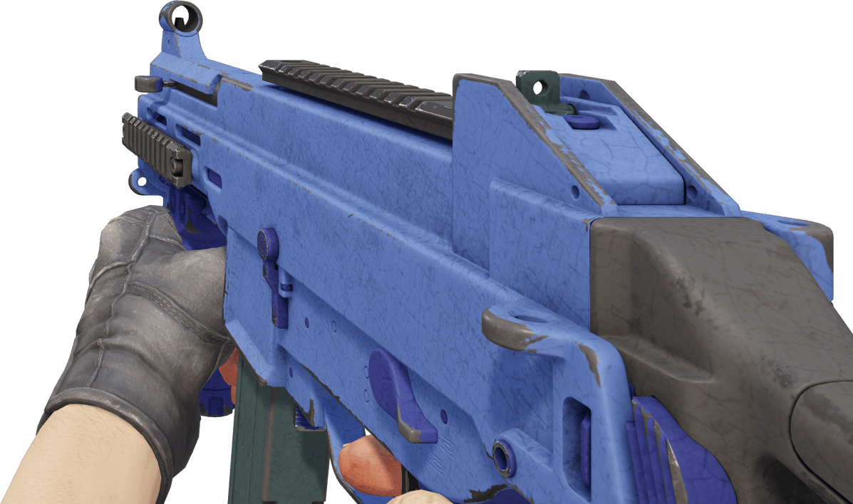 Preview image 3 of Souvenir UMP-45 | 湛青紫靛 (重度磨損)