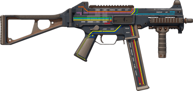 Preview image 2 of Souvenir UMP-45 | Nächtlicher Linienverkehr (Kampfspuren)