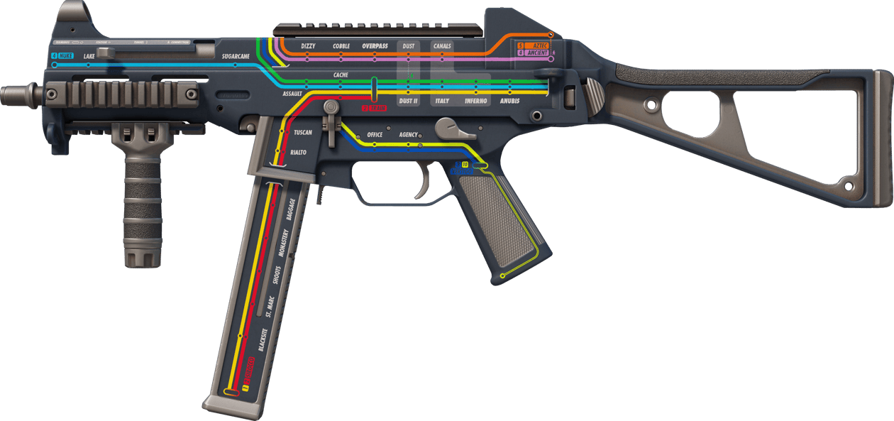 Preview image 1 of Souvenir UMP-45 | Yölinjalla (Vähän käytetty)