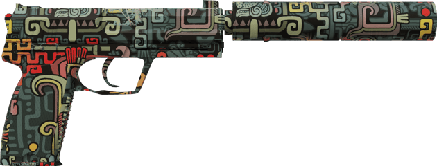 Preview image 2 of Souvenir USP-S | Ancient Visions (FN - Mới cứng)