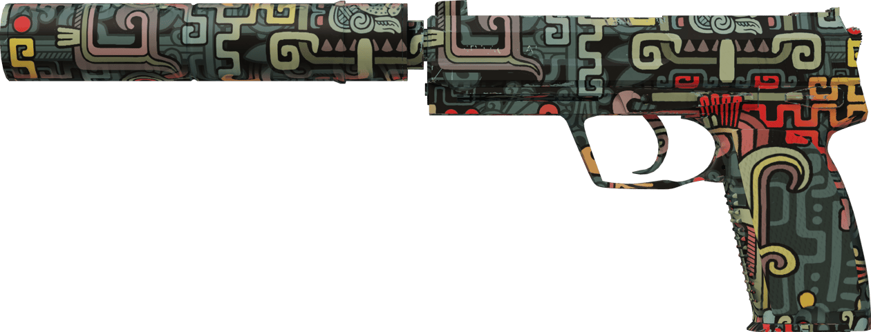 Preview image 1 of Souvenir USP-S | Ancient Visions (FN - Mới cứng)