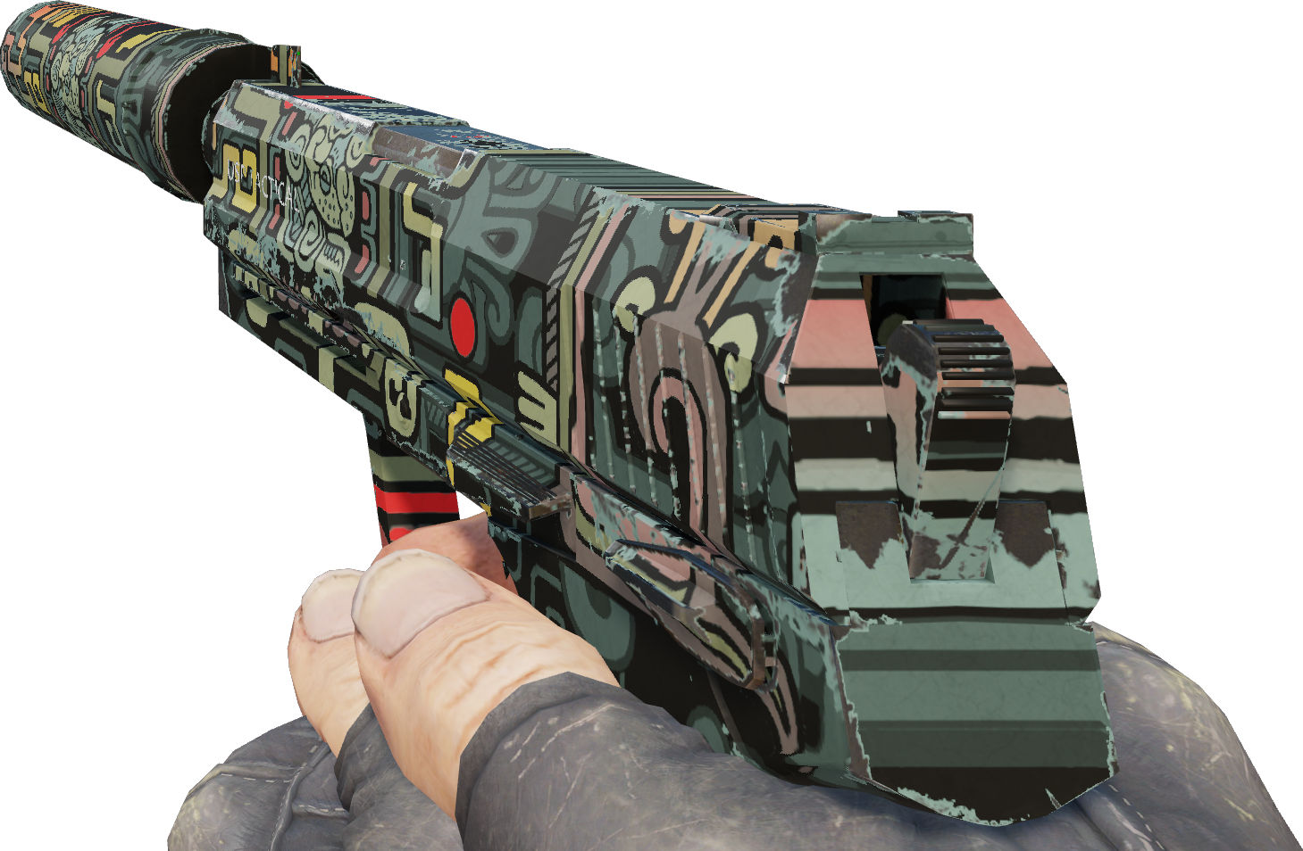 Preview image 4 of Souvenir USP-S | Visions antiques (Très peu usée)