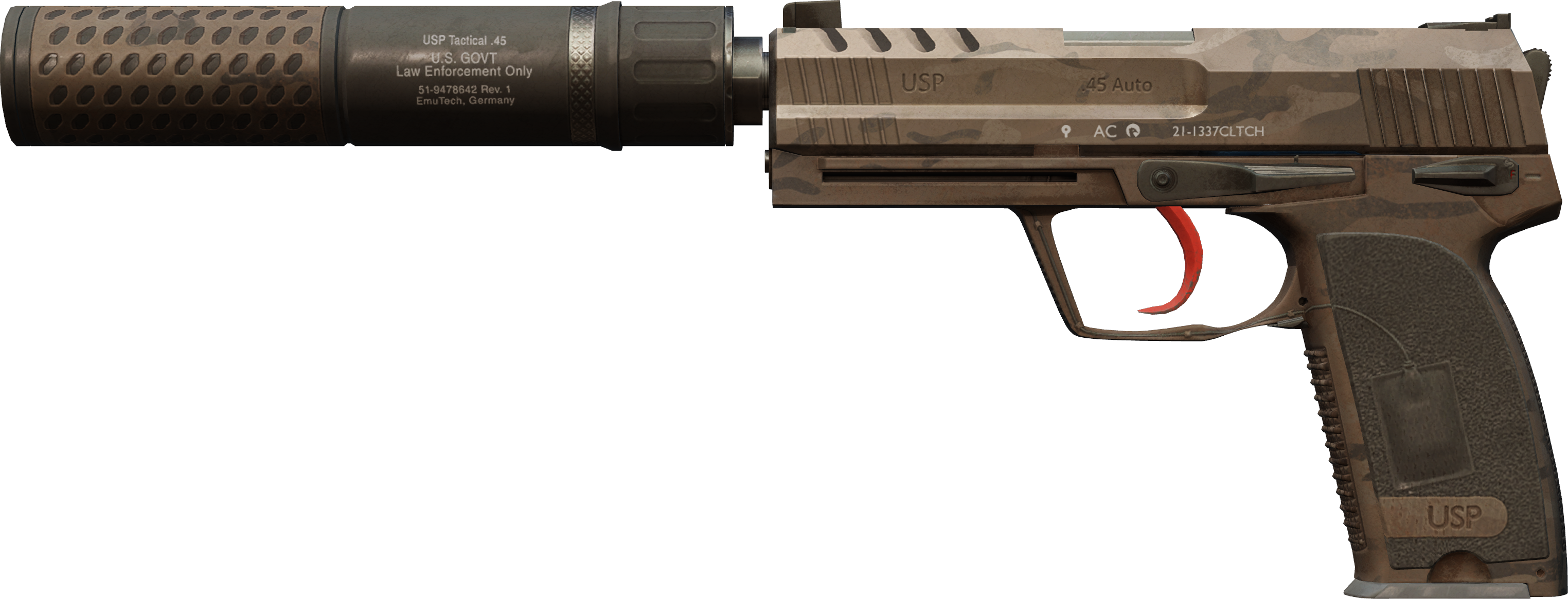 Preview image 1 of Souvenir USP-S | Tactique du désert (Testée sur le terrain)