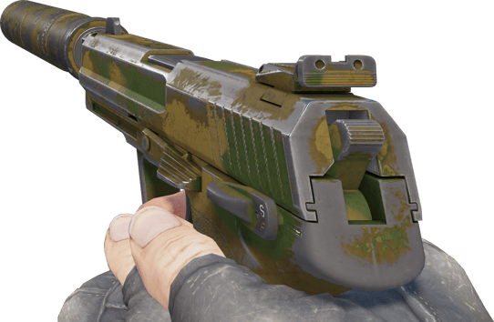 Preview image 3 of Souvenir USP-S | Hojas del bosque (Bastante desgastado)