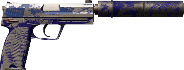 Preview image 2 of Souvenir USP-S | Royal Blue (Battle-Scarred)