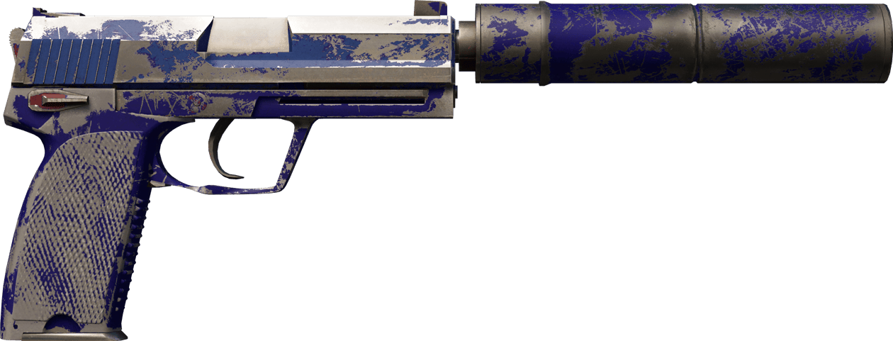Preview image 2 of Souvenir USP-S | Royal Blue (Battle-Scarred)
