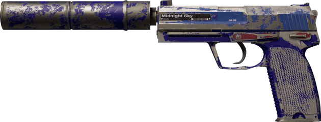 Souvenir USP-S | Royal Blue (Battle-Scarred)