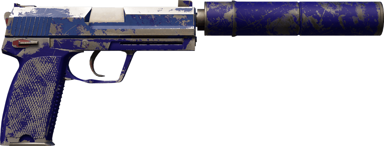 Preview image 2 of Souvenir USP-S | Royal Blue (WW - Khá mòn)