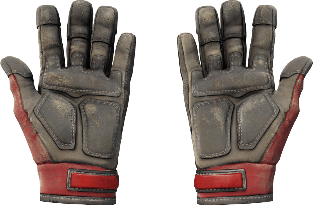 Preview image 2 of ★ Guantes de especialista | Tela escarlata (Bastante desgastado)