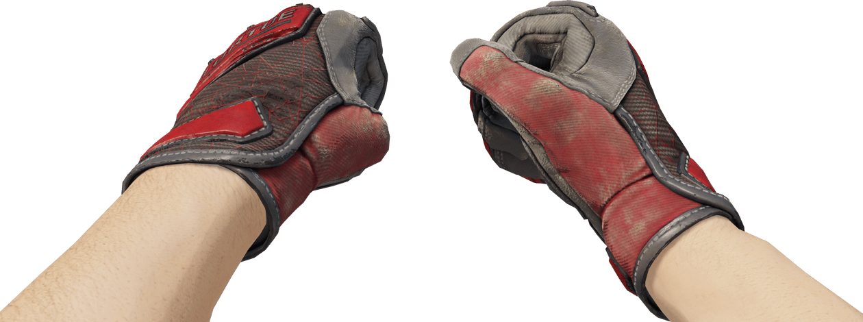 Preview image 3 of ★ Guantes de especialista | Tela escarlata (Bastante desgastado)