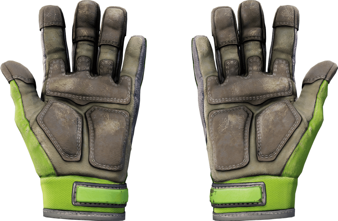 Preview image 2 of ★ Guantes de especialista | Telaraña esmeralda (Bastante desgastado)