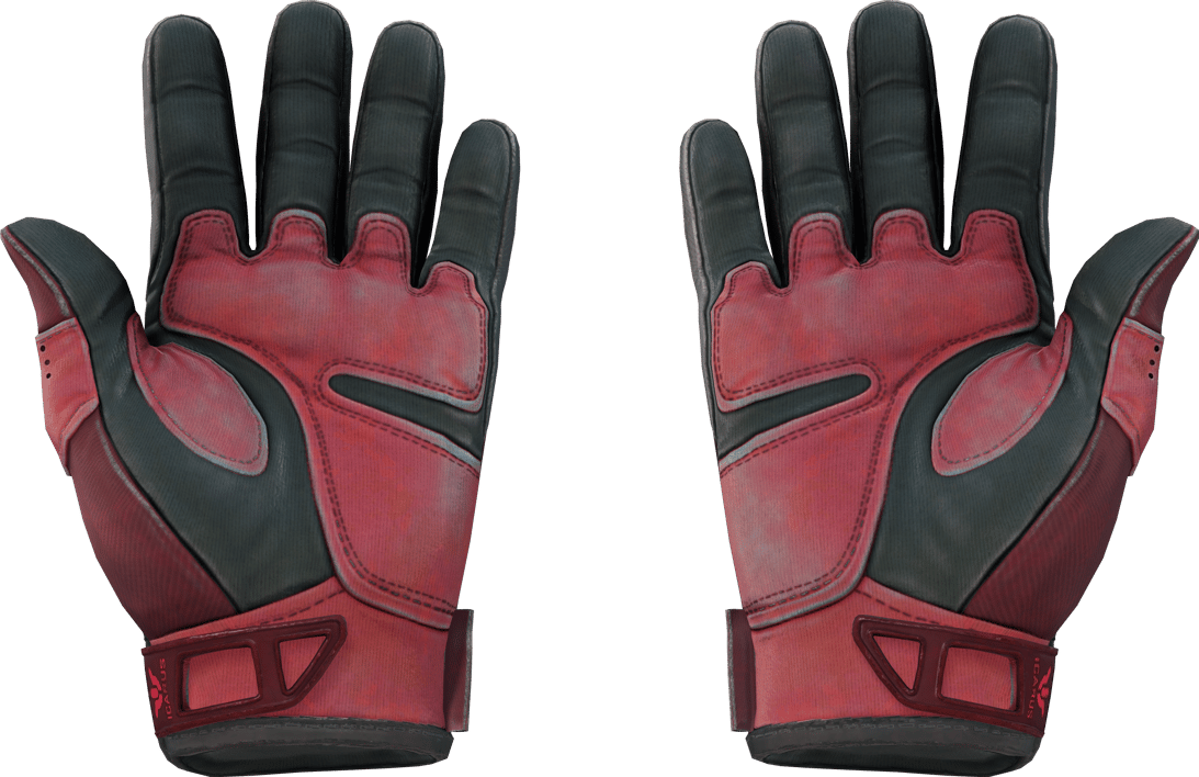 Preview image 2 of ★ Guantes de deporte | Kufiya escarlata (Bastante desgastado)