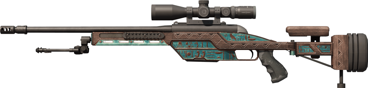 Preview image 1 of SSG 08 | Azure Glyph (Well-Worn)