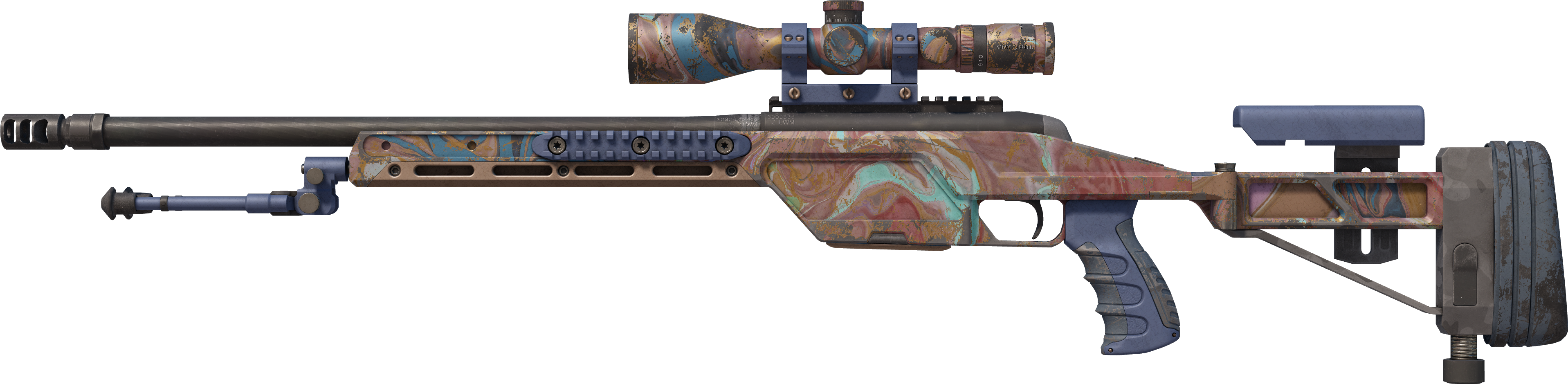 SSG 08 | Blush Pour (Well-Worn)