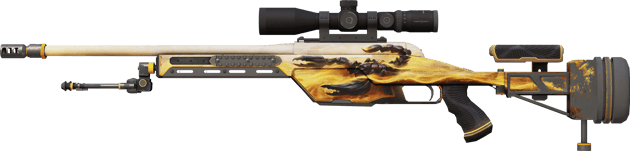 SSG 08 | 죽음의 엄습 (전투로 닳고 닳은)