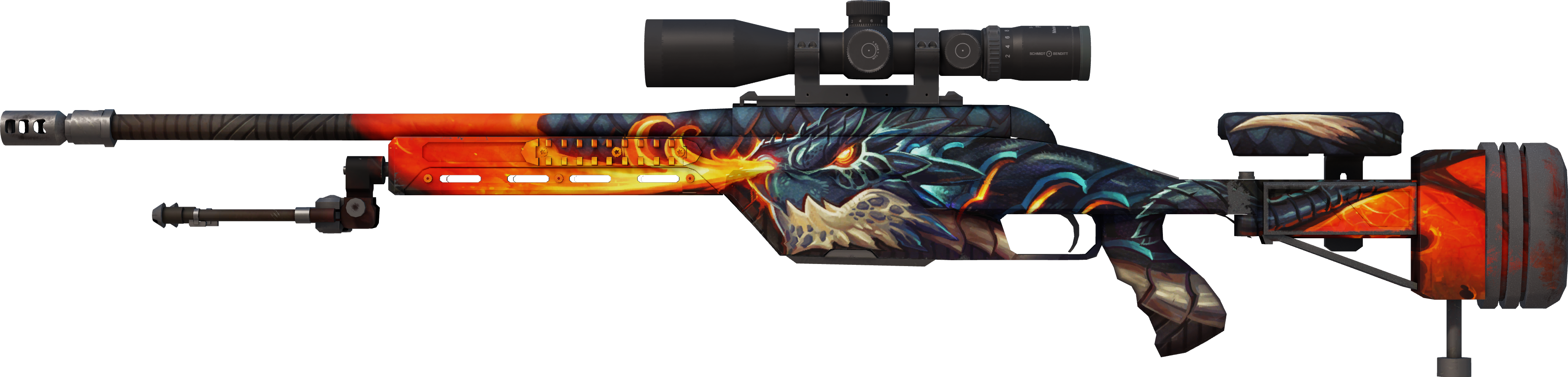 SSG 08 | Dragonfire (Factory New)