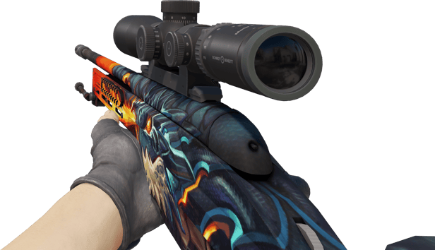 Preview image 3 of SSG 08 | Dragonfire (Minimal Wear)